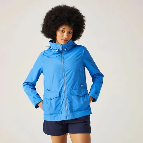 BRAND NEW REGATTA WOMEN'S NAVASSA WATERPROOF JACKET IN SONIC BLUE - 26