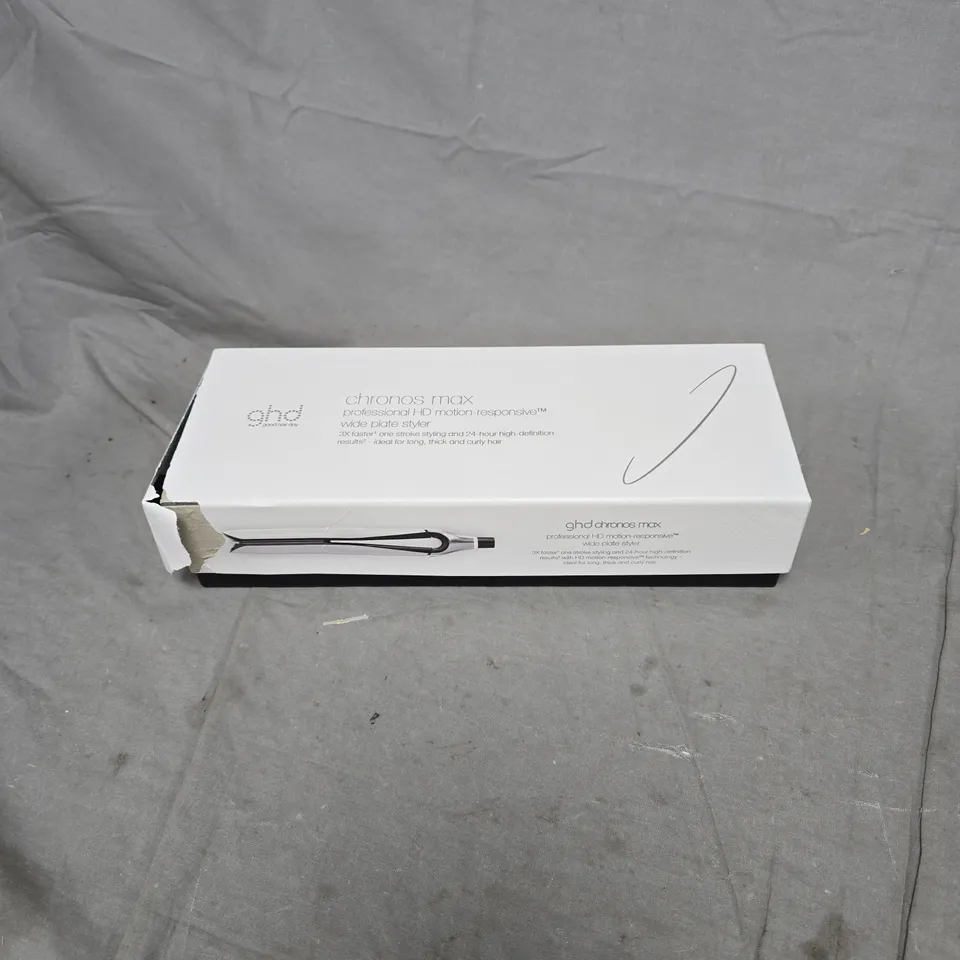 GHD CHRONOS MAX WIDE PLATE STYLER