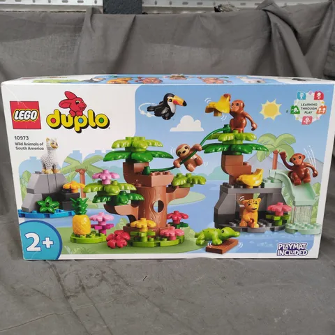 LEGO DUPLO WILD ANIMALS OF SOUTH AMERICA (10973) – BOXED