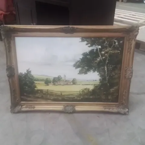 ANTIQUE FRAMED OIL PAINTING 