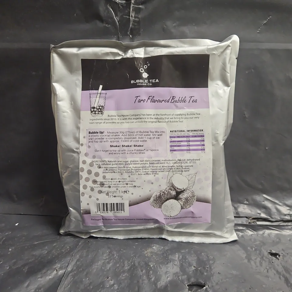 TARO FLAVOURED BUBBLE TEA (1KG BAG)