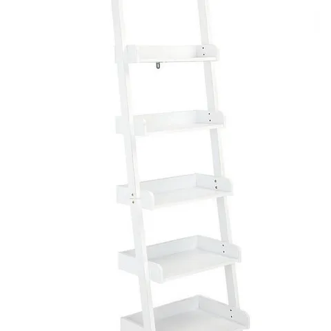 REBEL LADDER SHELF - WHITE - FSC CERTIFIED - COLLECTION ONLY