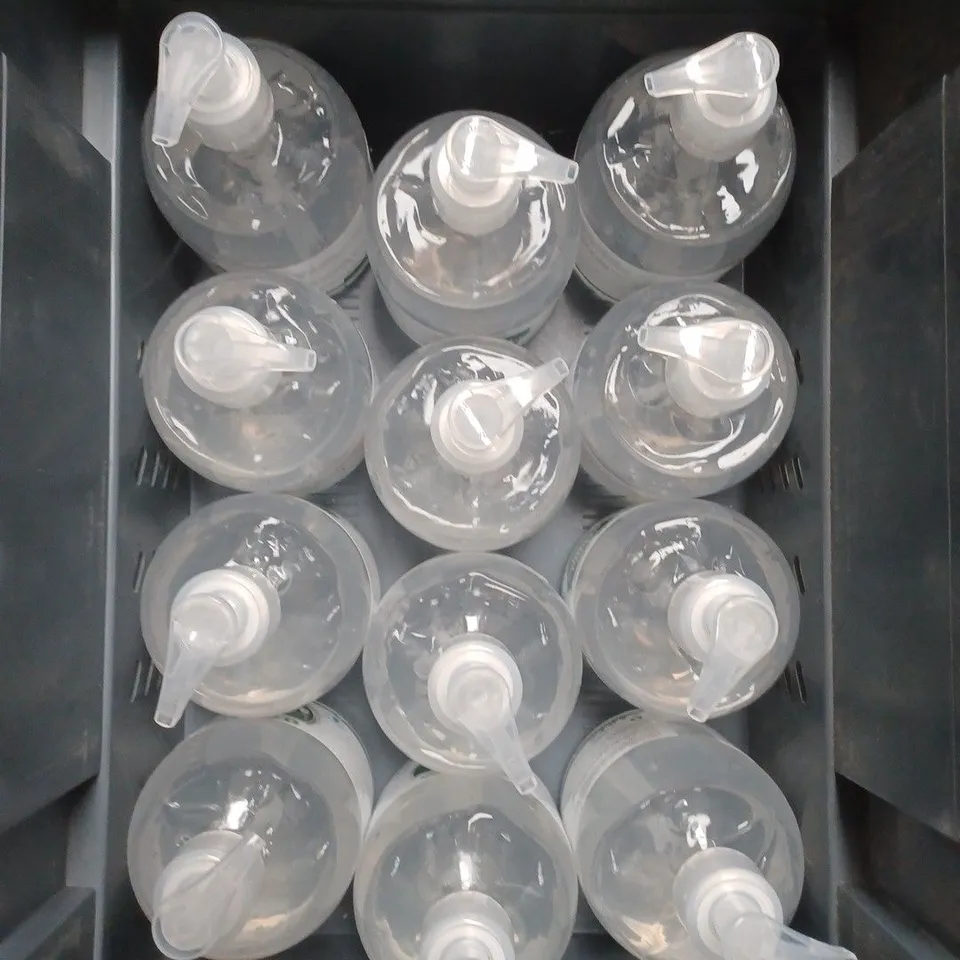 LOT OF 12 VIRA SAFE HAND SANITISER GEL 500ML