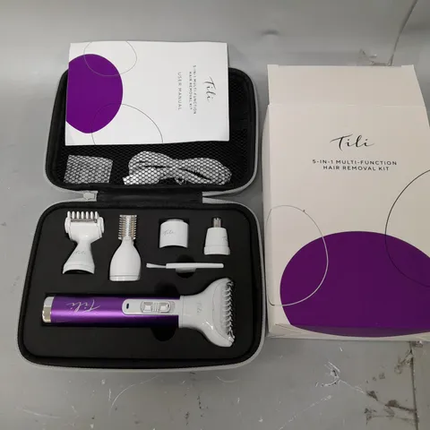 TILI 5-IN-1 MULTI-FUNCTION HAIR REMOVAL KIT