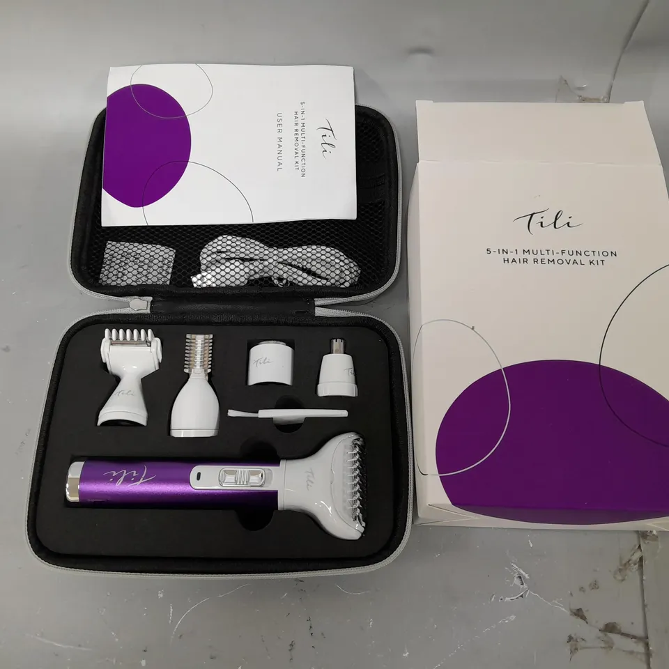 TILI 5-IN-1 MULTI-FUNCTION HAIR REMOVAL KIT 
