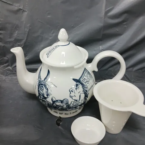 ALICE IN WONDERLAND TEA PARTY TEAPOT