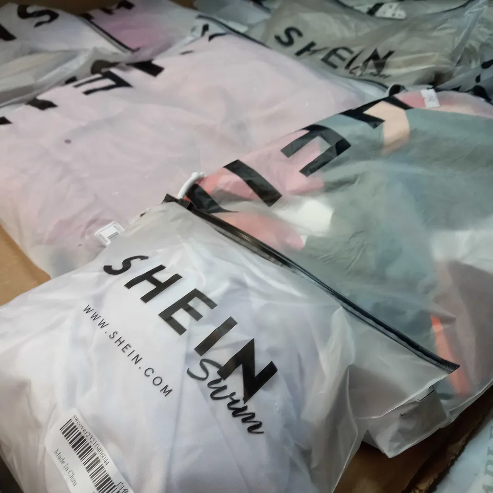 LOT OF APPROX 15 ASSORTED BAGGED SHEIN PRODUCTS
