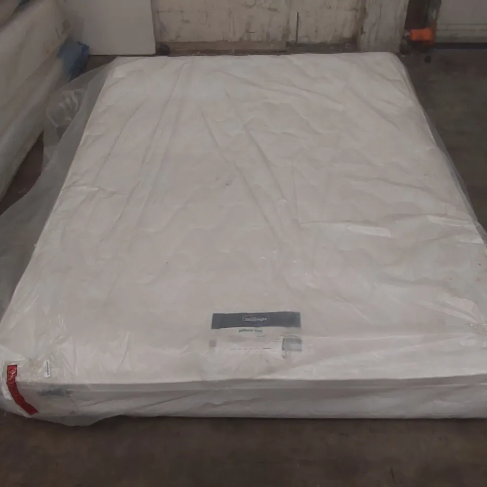QUALITY BAGGED SILENTNIGHT PILLOWTOP MATTRESS - 5' KING SIZE 