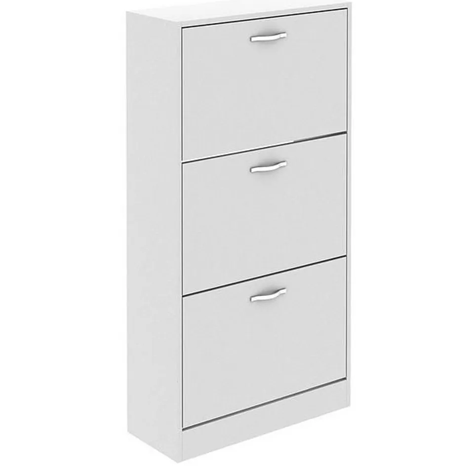 BOXED 3 DRAWER SHOE CABINET 
