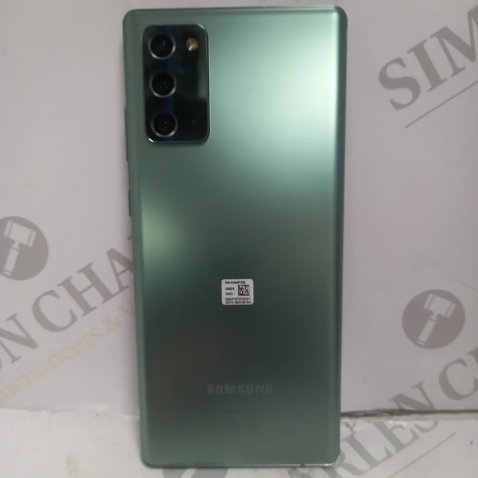 BOXED SAMSUNG NOTE20 ANDROID SMARTPHONE 