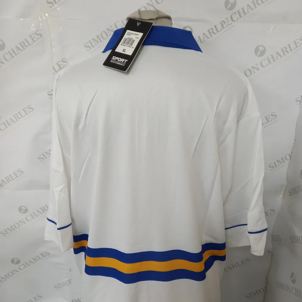 LEEDS UNITED RETRO HOME SHIRT SIZE XL