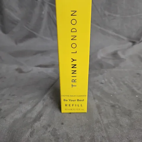 SEALED TRINNY LONDON BE YOUR BEST ENZYME BALM CLEANSER REFILL 80ML
