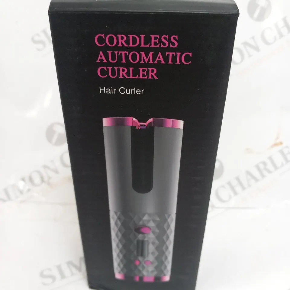 BOXED CORDLESS AUTOMATIC CURLER 