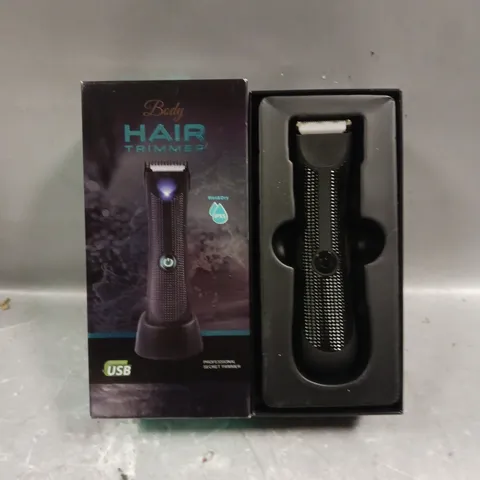 BOXED UNBRANDED BODY HAIR TRIMMER 