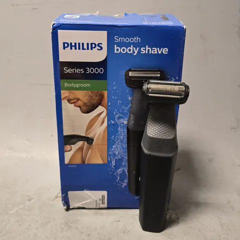BOXED PHILIPS SERIES 3000 BODY SHAVER
