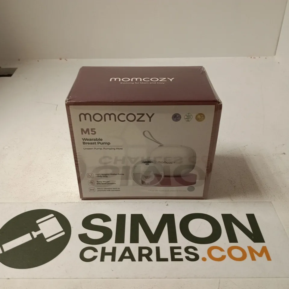 BOXED AND SEALED MOMCOZY M5 WEARABLE BREAST PUMP
