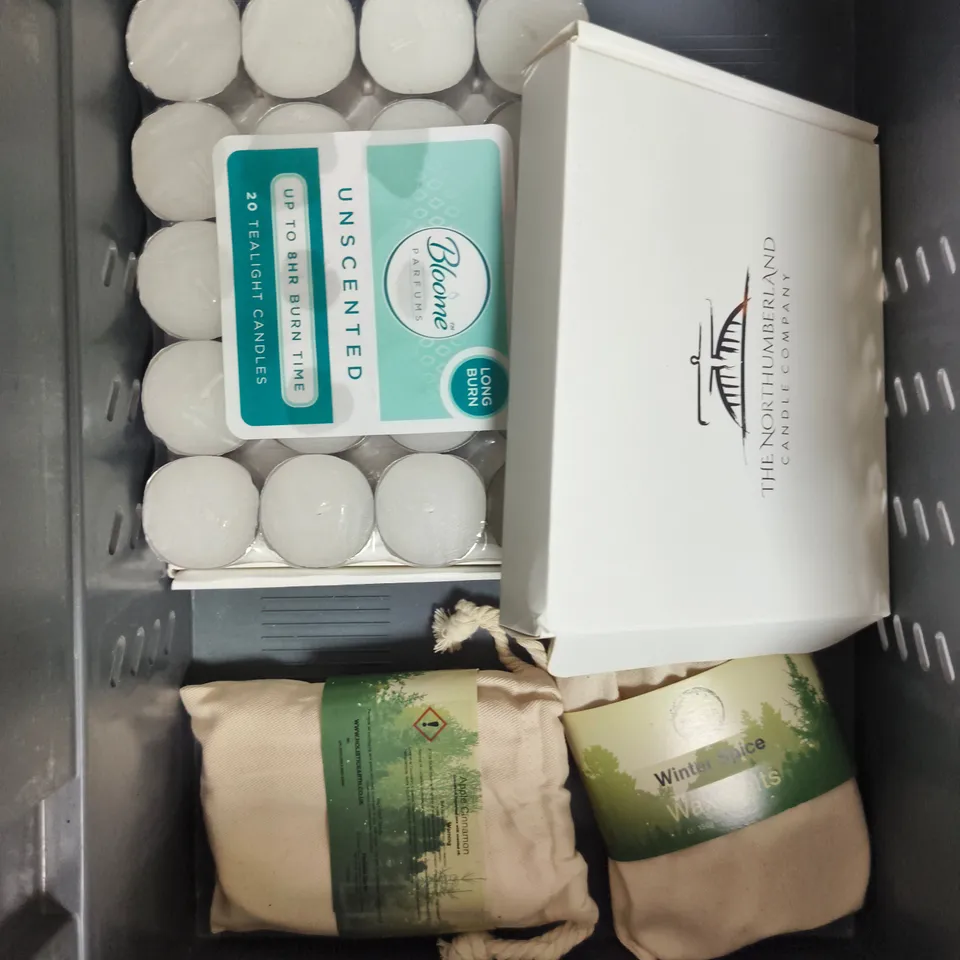 APPROXIMATELY 6 ASSORTED CANDLE PRODUCTS 