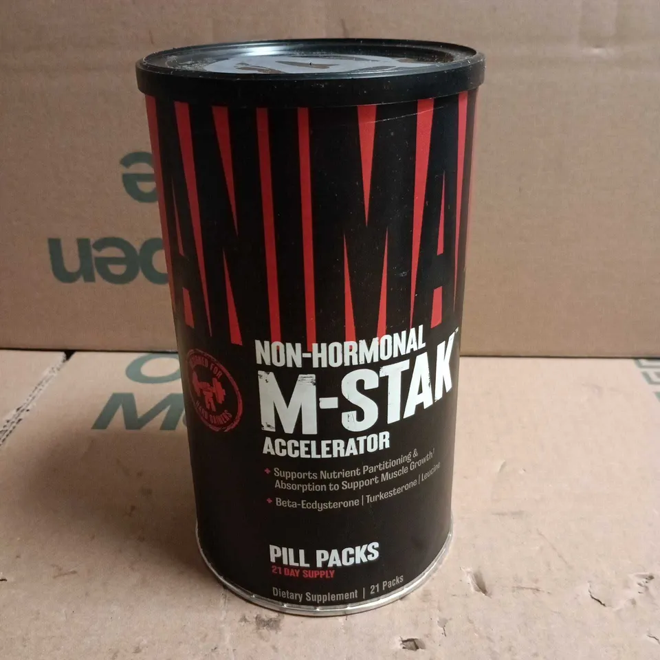 ANIMAL NON-HORMONAL M-STAK ACCELERATOR - 21 DAY SUPPLY 