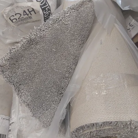 ROLL OF QUALITY EC HEARTLAND HEATHERS CHROMIUM CARPET - APPROXIMATELY 2 x 5m