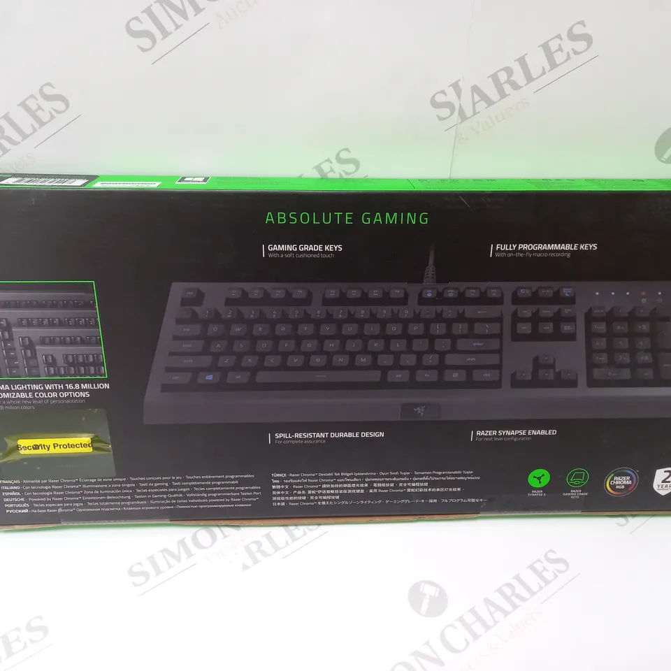 BRAND NEW BOXED RAZER CYNOSA LITE ESSENTIAL GAMING KEYBOARD