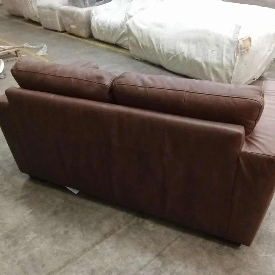 ARDEN ITALIAN LEATHER 2 SEATER SOFA RRP £1299