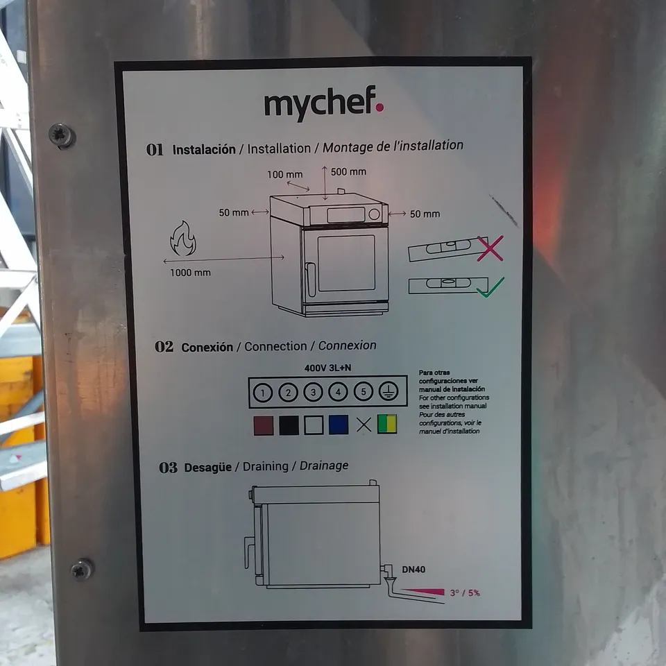 MYCHEF STAINLESS STEEL COMMERCIAL OVEN