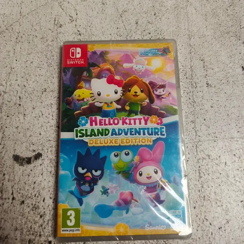 BOXED AND SEALED HELLO KITTY ISLAND ADVENTURE DELUXE EDITION – NINTENDO SWITCH