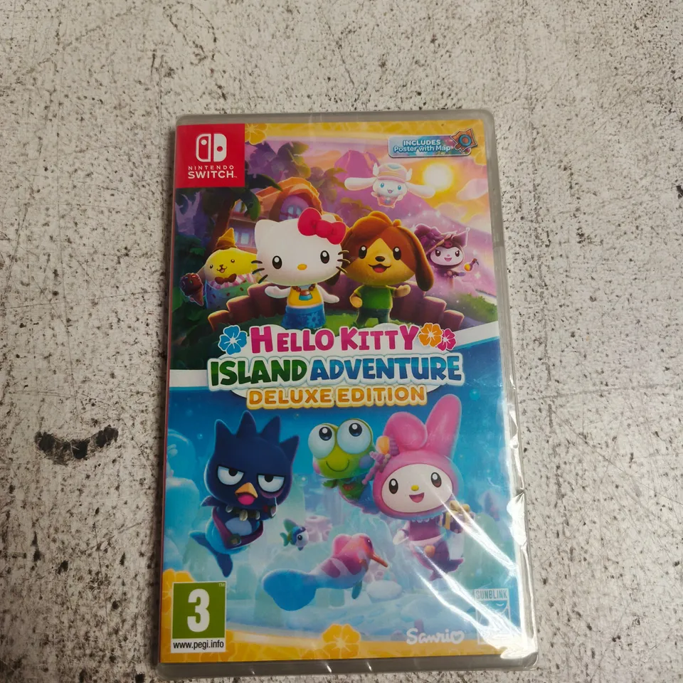BOXED AND SEALED HELLO KITTY ISLAND ADVENTURE DELUXE EDITION – NINTENDO SWITCH