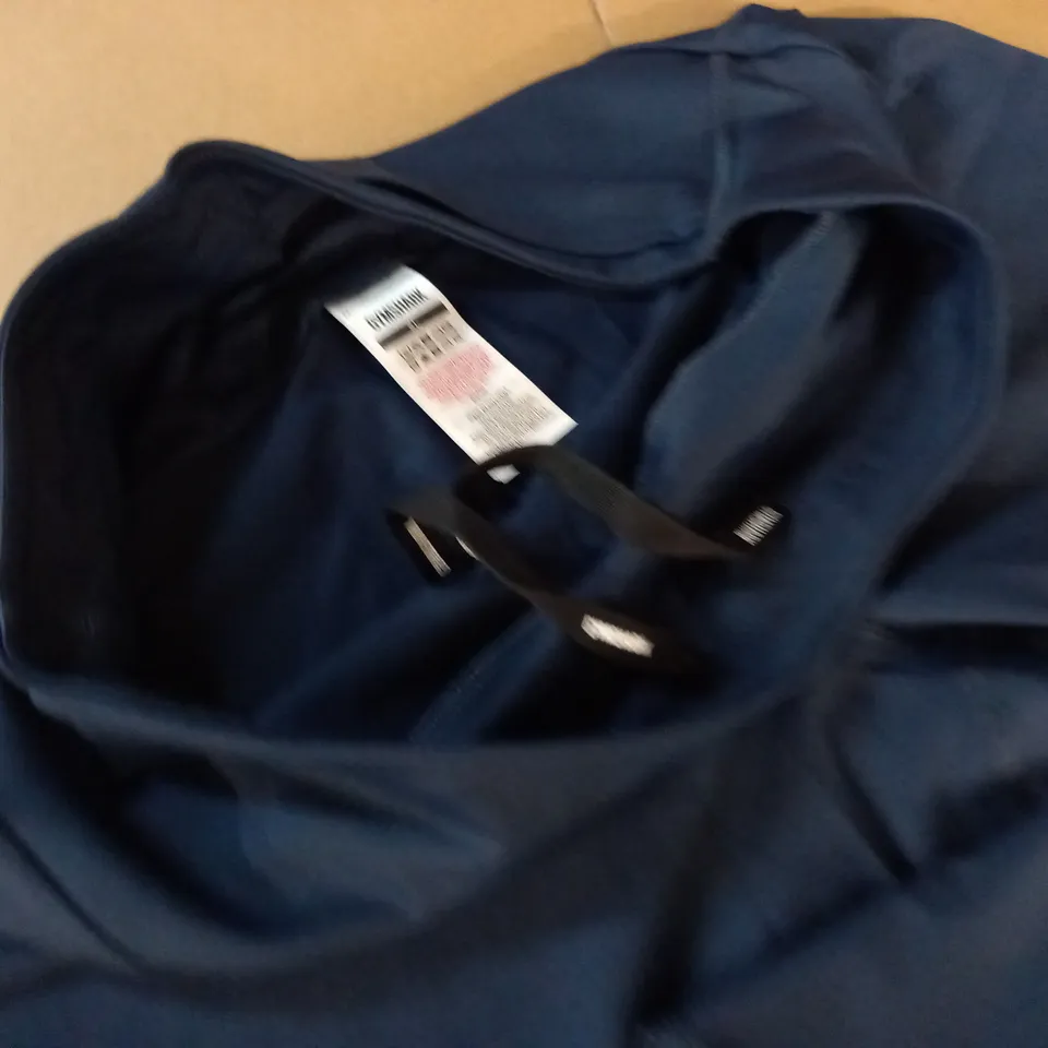 GYMSHARK BLUE TRAINING LEGGINGS - XL