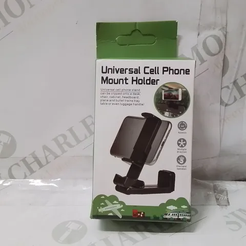 BOXED UNIVERSAL CELL PHONE MOUNT HOLDER