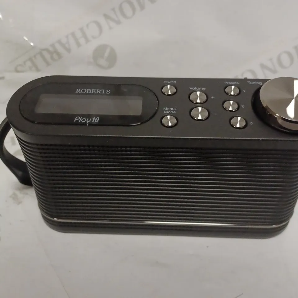 ROBERTS PLAY 10 DAB/DAB+/FM RDS DIGITAL PORTABLE RADIO