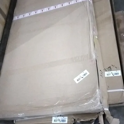 BOXED LENTINI 2 DOOR SOLID + MANUFACTURED WOOD WARDROBE (3 BOXES)