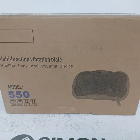 MULTI-FUNCTION VIBRATION PLATE – MODEL 550