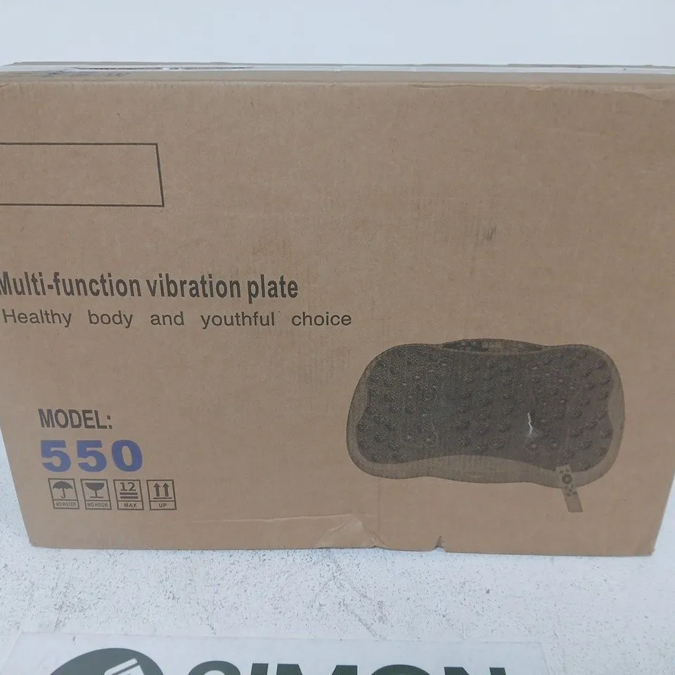 MULTI-FUNCTION VIBRATION PLATE – MODEL 550