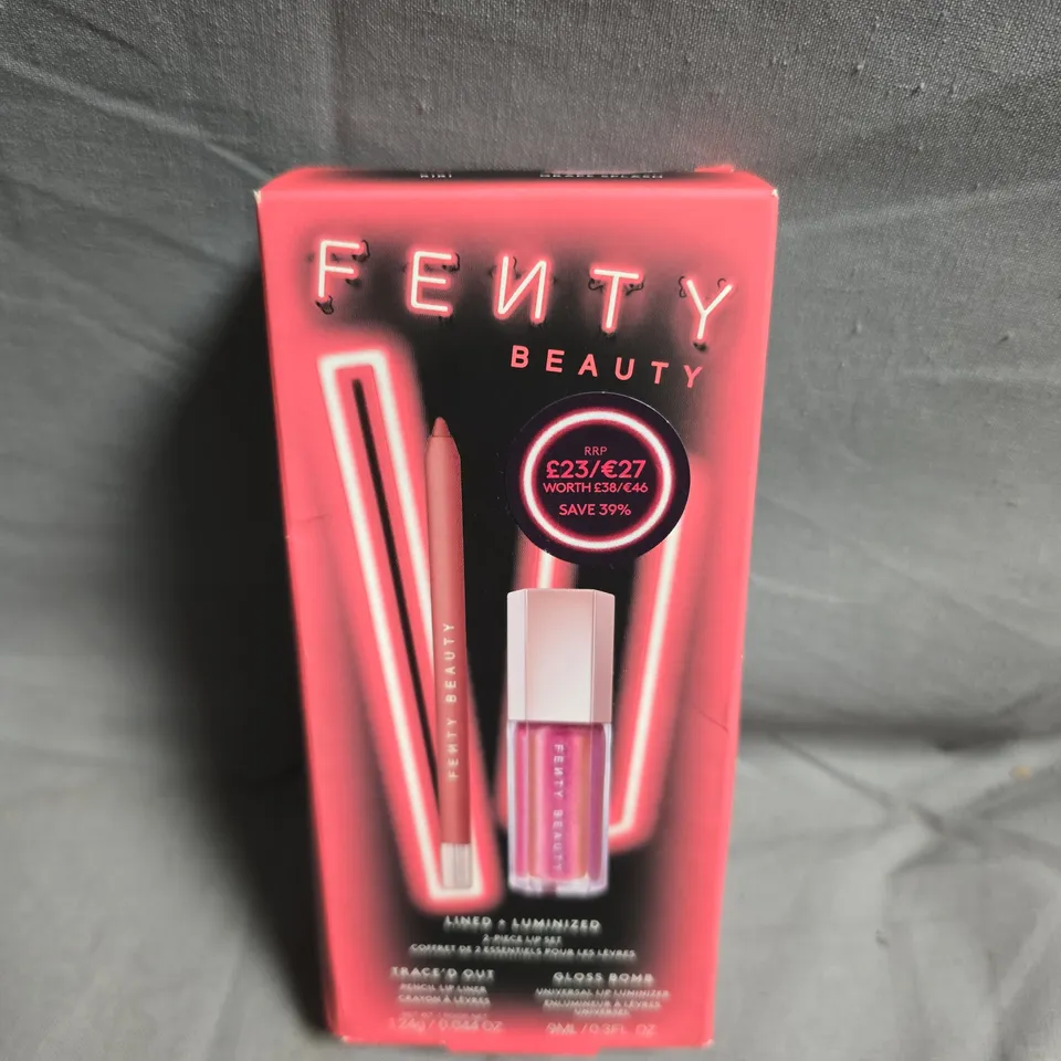 FENTY BEAUTY LIP PENCIL & LIP GLOSS SET