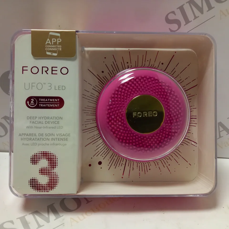 FOREO UFO 3 LED DEEP HYDRATION FACIAL DEVICE 