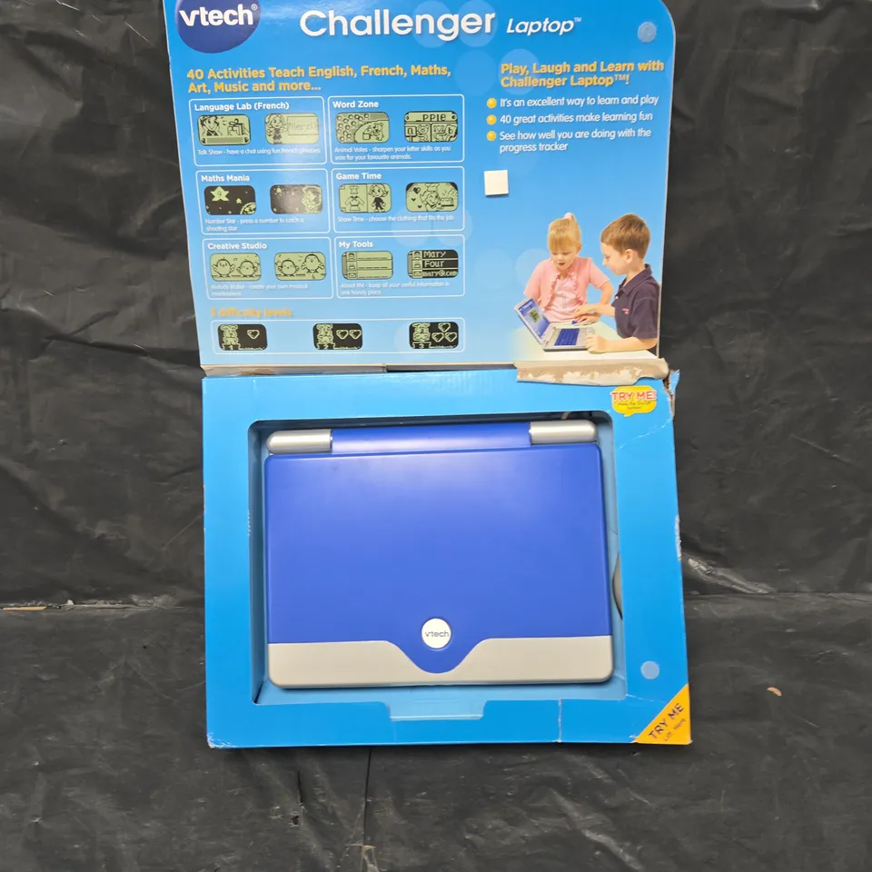 BOXED VTECH CHALLENGER LAPTOP 