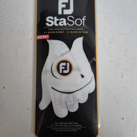 FOOTJOY STA-SOF GOLF GLOVE – WHITE