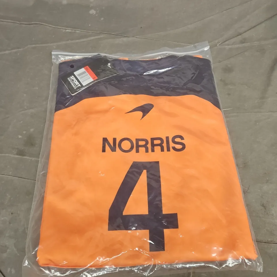 F1 MCLAREN TEE - LANDO NORRIS 4 - SIZE L