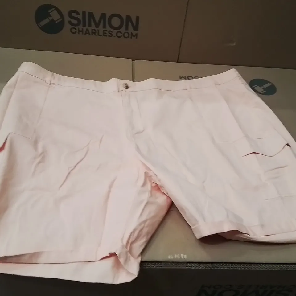 BOXED BRAND NEW APPROXIMATELY 25 JD WILLIAMS CARGO SHORTS PEACH SIZE 32
