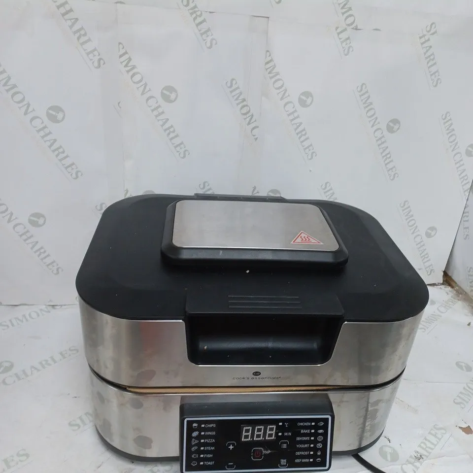 BOXED COOK'S ESSENTIALS GRILL & AIRFRYER 5.5L