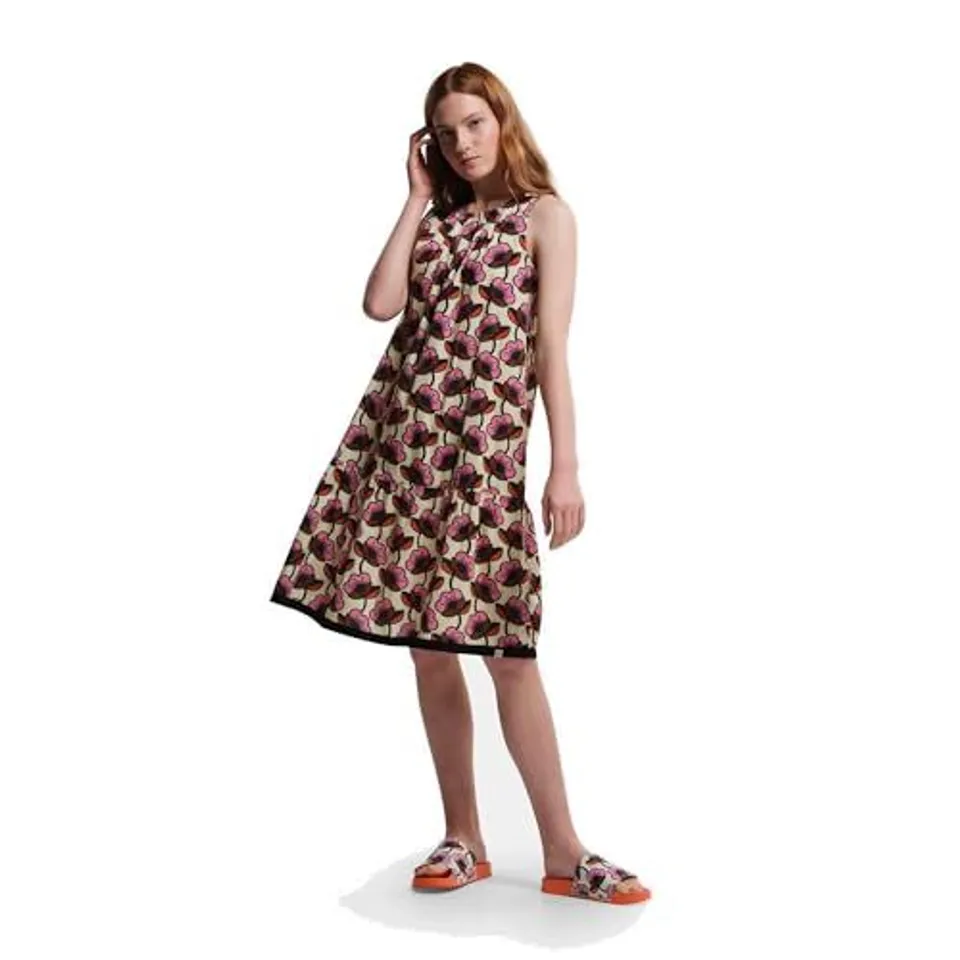 REGATTA ORLA SUMMER DRESS, FUSHIA PASSION FLOWER SIZE 12