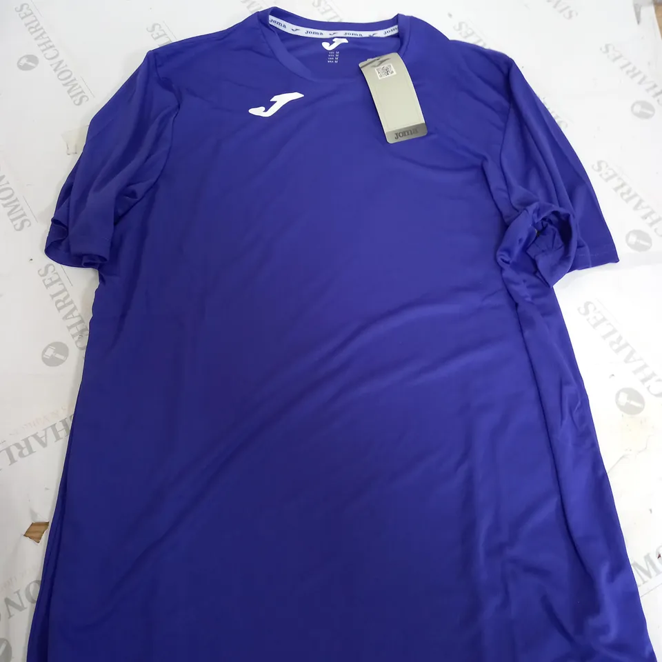 JOMA SHORTS SLEEVE T-SHIRT IN NAVY - UK MEDIUM