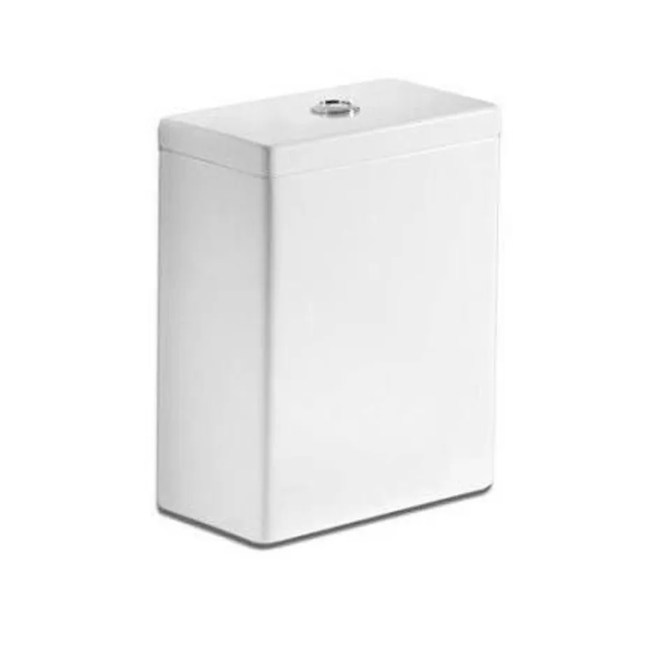 BRAND NEW BOXED ROCA ELEMENT CLOSE COUPLED CISTERN 6/3L PUSH BUTTON - WHITE