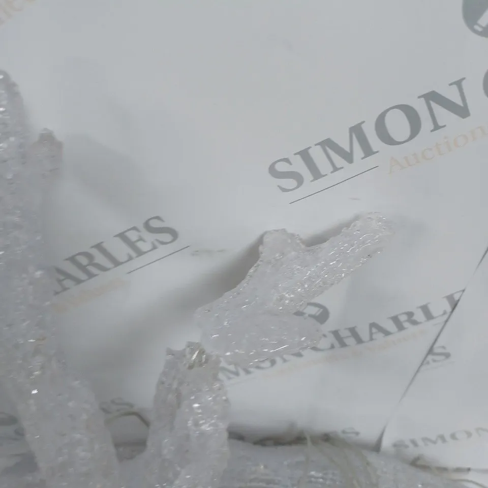 BOXED OUTDOOR SPUN ACRYLIC REINDEER  RRP £59.99