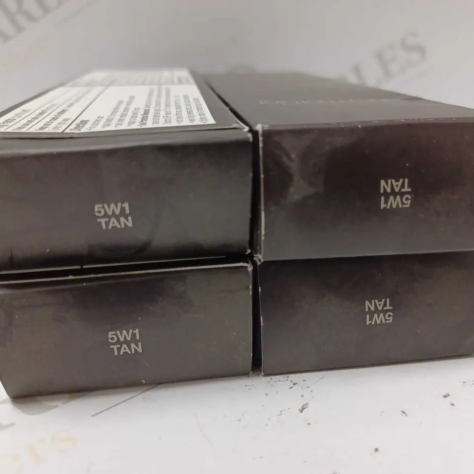 LOT OF 4 X 50ML LAURA MERCIER TINTED MOISTURIZER - #TAN 