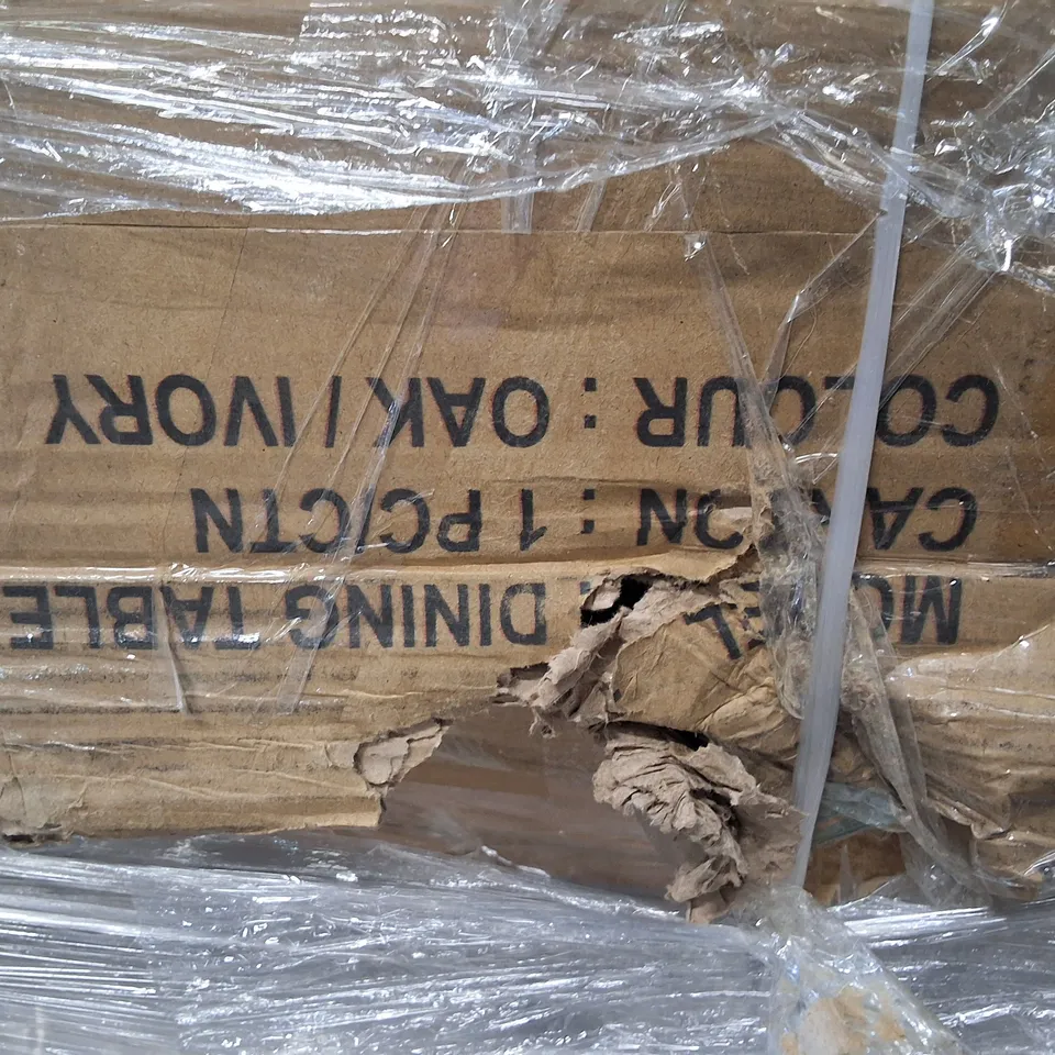 PALLET OF ASSORTED FLAT PACK FURNITURE PARTS