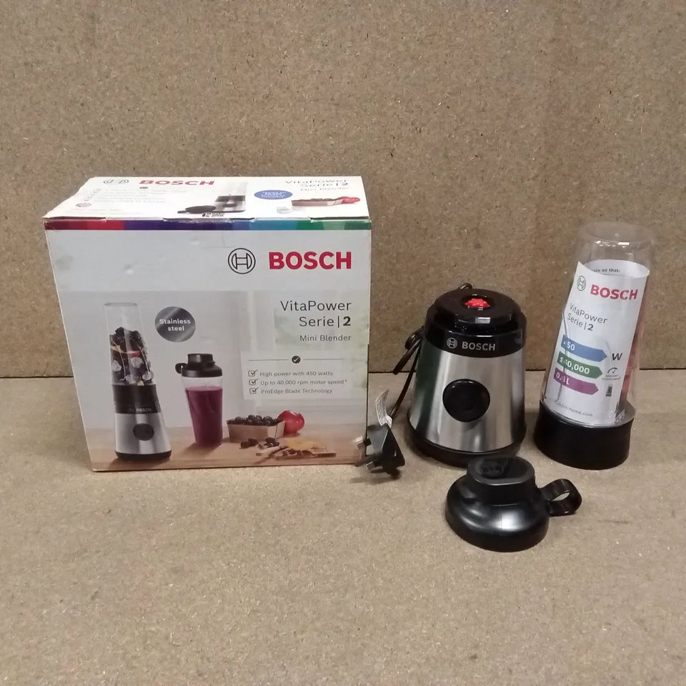 BOXED BOSCH VITA POWER MINI BLENDER - CNSM22