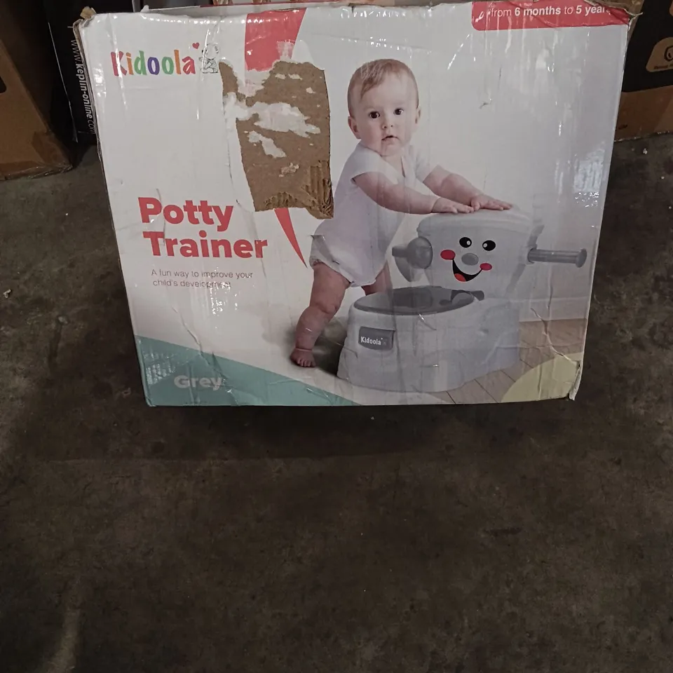 BOXED KEPLIN POTTY TRAINER GREY COLOUR FOR KIDS 