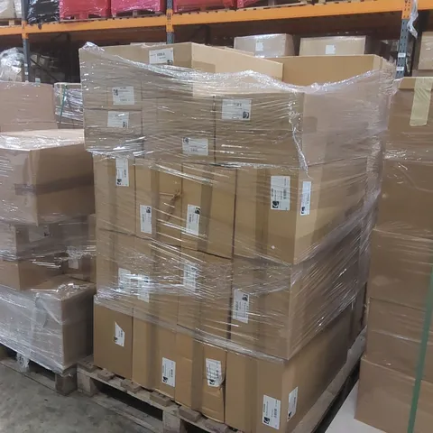 PALLET CONTAINING A LARGE QUANTITY OF ASSORTED BATHROOM FURNITURE PARTS INCLUDING: CALYPSO BASE UNITS, TOILET ROLL HOLDER CARCASSES ECT